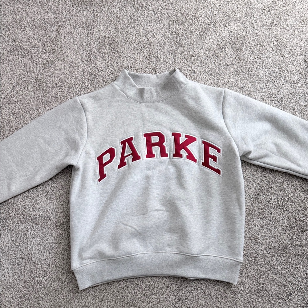 Parke Valentine's Varsity Mockneck Sweatshirt